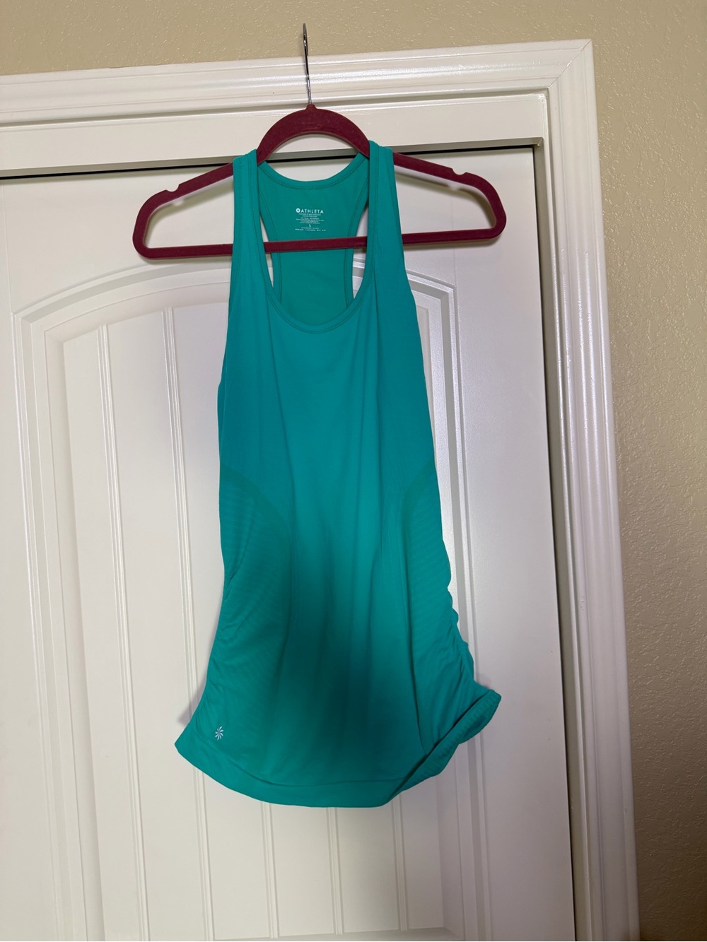 Aqua Racerback Athletic Tank Top - Teal